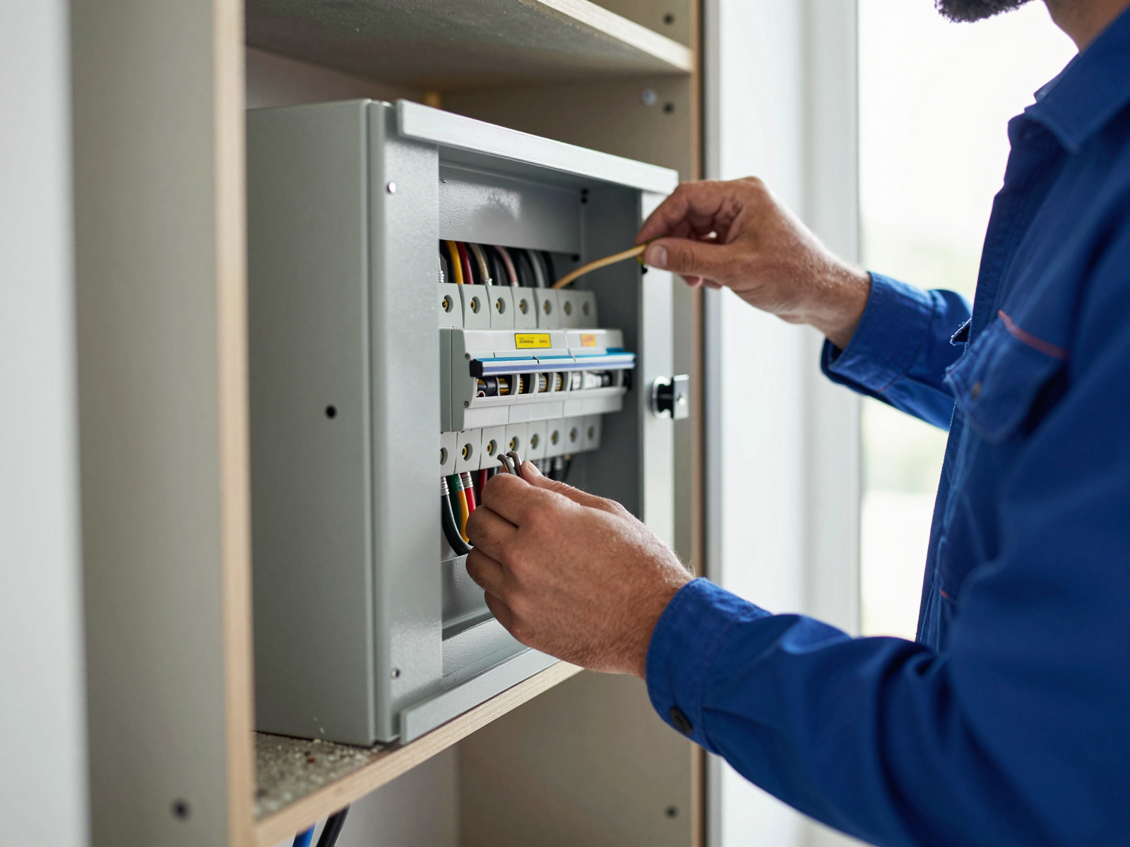 Electrical panel upgrade service